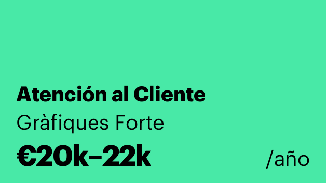 Atención al Cliente