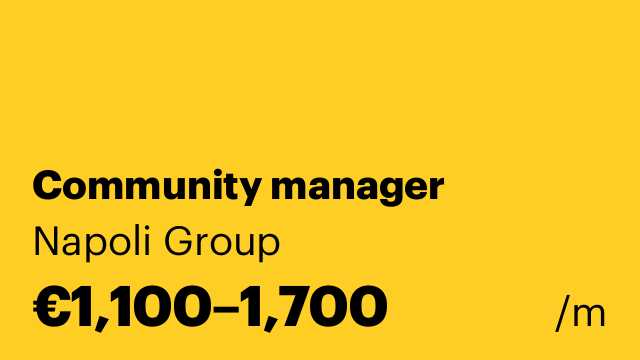 Community manager