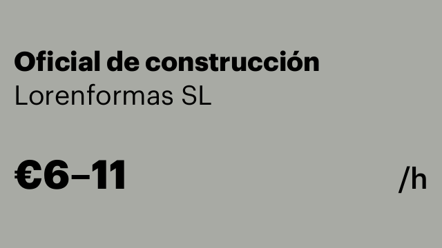 Oficial de construcción