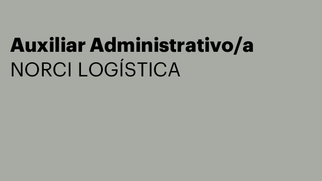 Auxiliar Administrativo/a