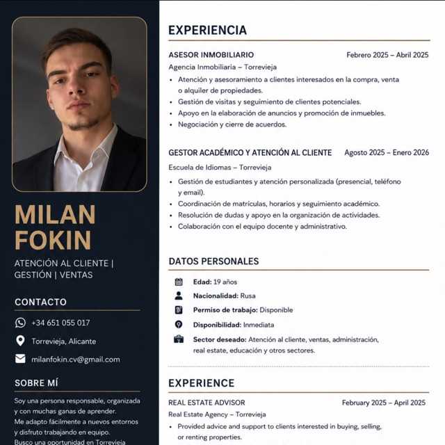 Candidate avatar