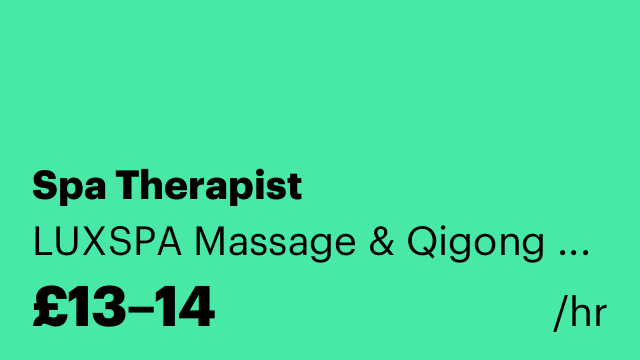 Spa Therapist
