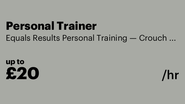 Personal Trainer