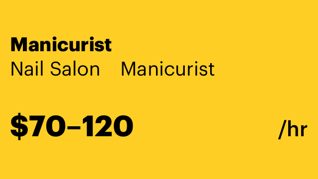 Manicurist