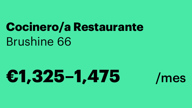 Cocinero/a Restaurante