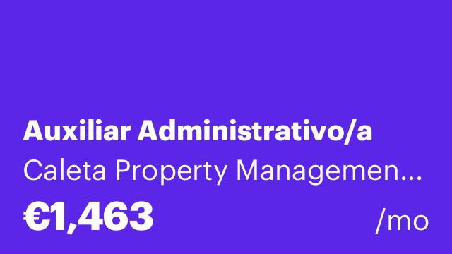 Auxiliar Administrativo/a