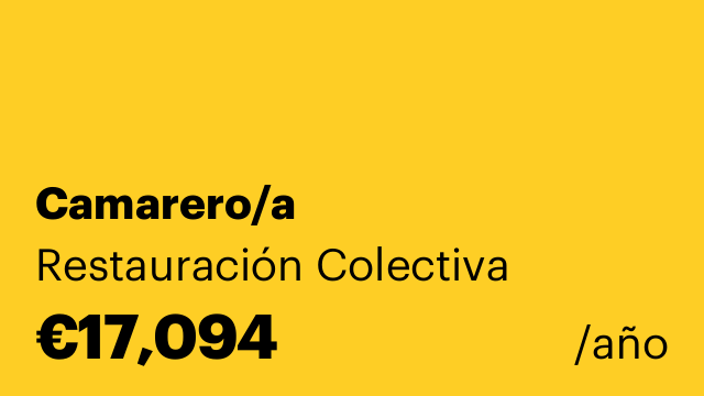 Camarero/a