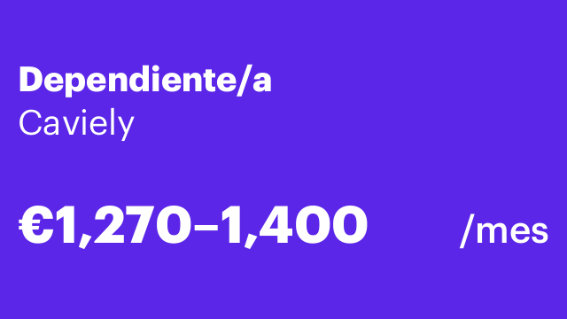 Dependiente/a