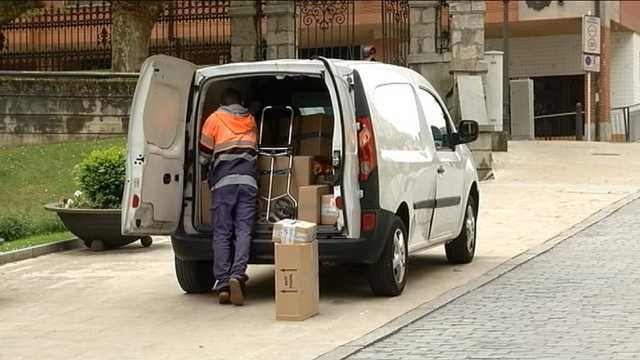 Conductor/a de reparto con furgoneta