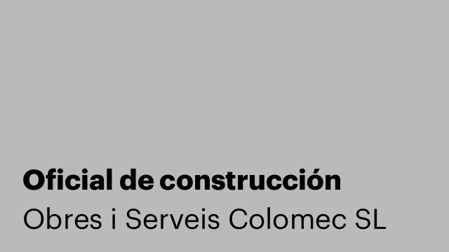 Oficial de construcción