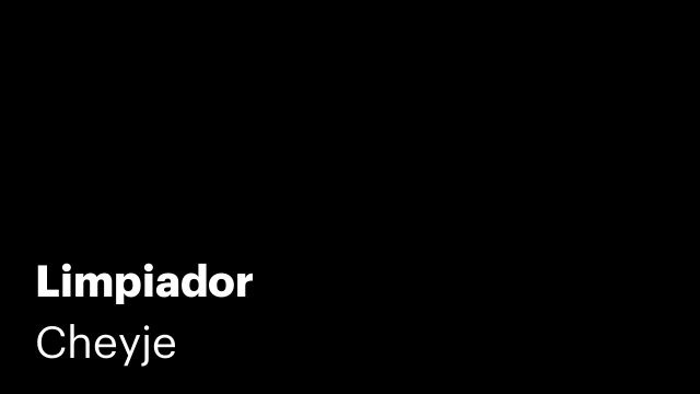 Limpiador