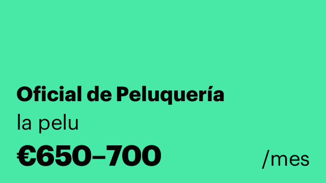 Oficial de Peluquería