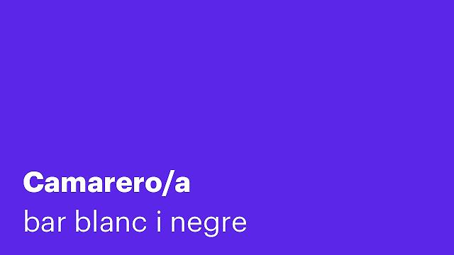 Camarero/a