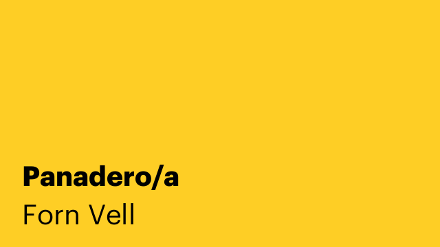 Panadero/a