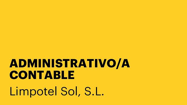 ADMINISTRATIVO/A CONTABLE