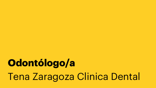 Odontólogo/a
