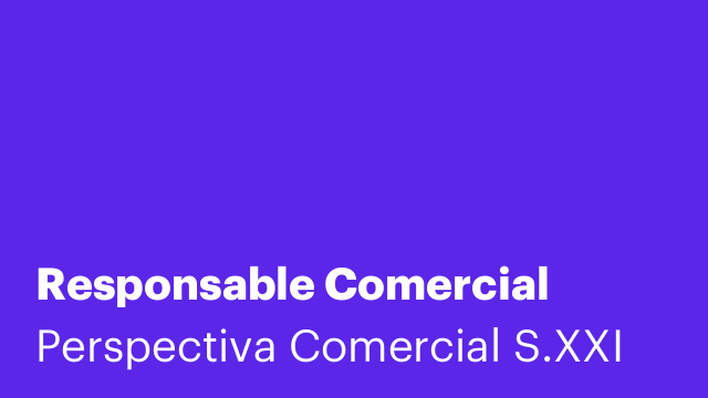 Responsable Comercial