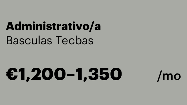 Administrativo/a