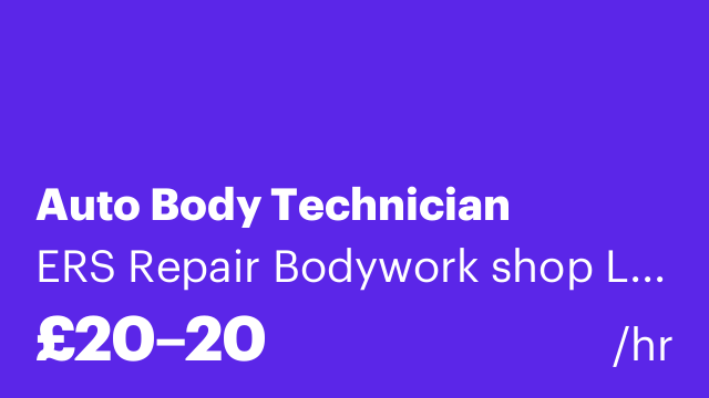 Auto Body Technician