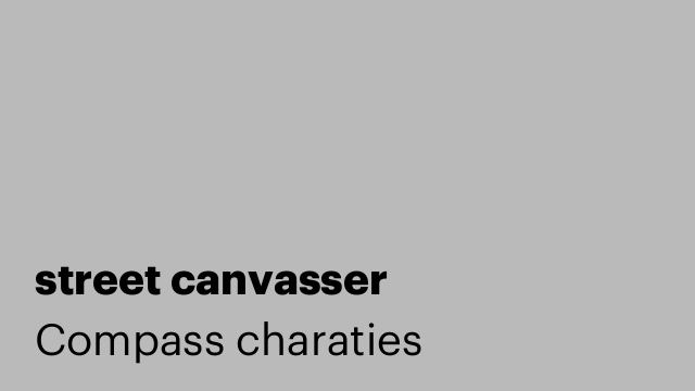 street canvasser