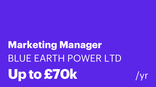 Marketing Manager