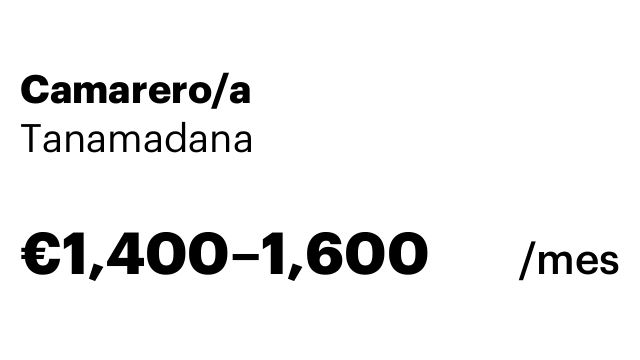Camarero/a