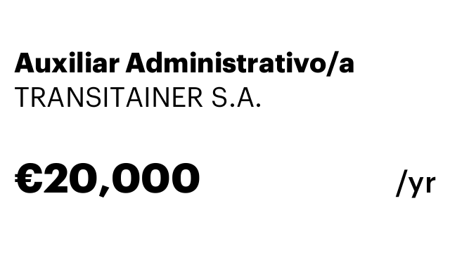 Auxiliar Administrativo/a