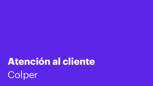 Atención al cliente