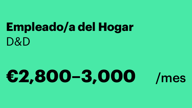 Empleado/a del Hogar