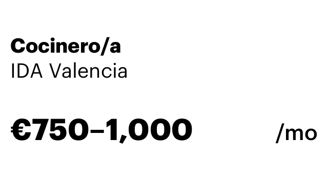 Cocinero/a
