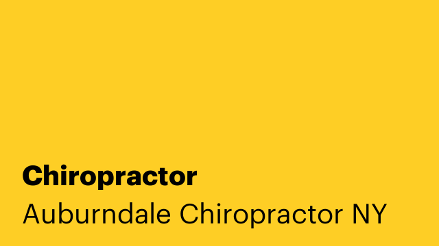 Chiropractor