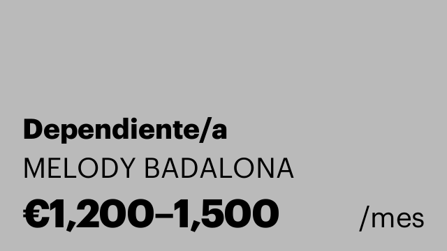 Dependiente/a