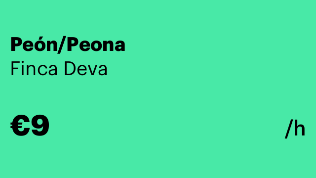 Peón/Peona