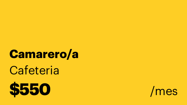 Camarero/a