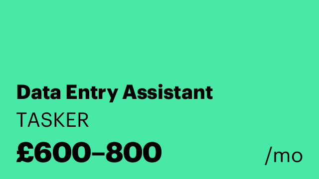 Data Entry Assistant