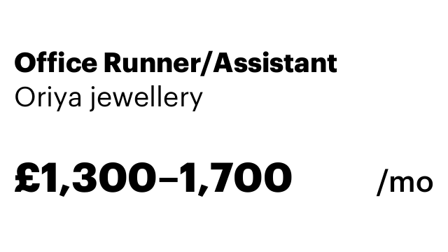Office Runner/Assistant
