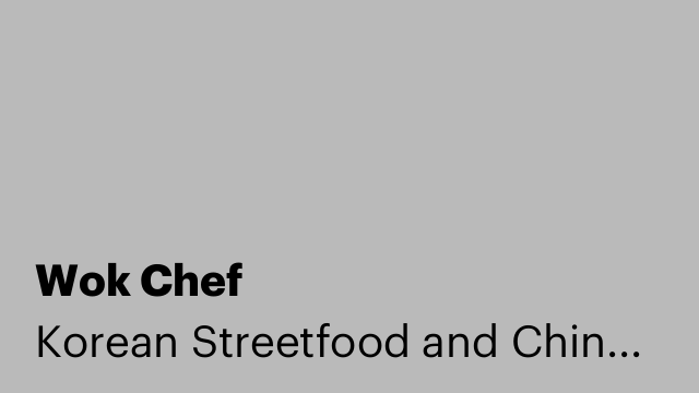 Wok Chef