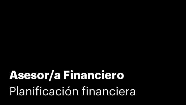 Asesor/a Financiero