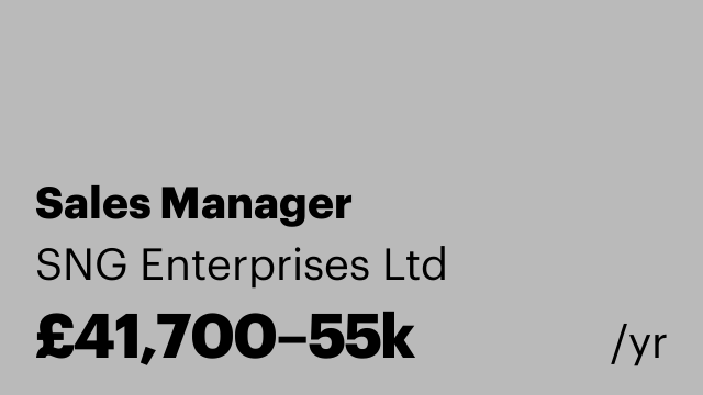Sales Manager