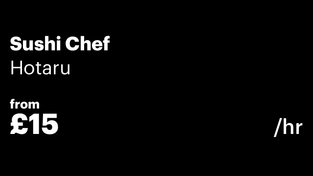 Sushi Chef