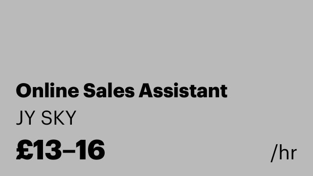 Online Sales Assistant