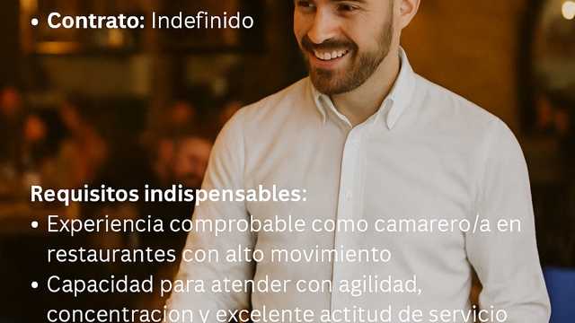 Camarero/a
