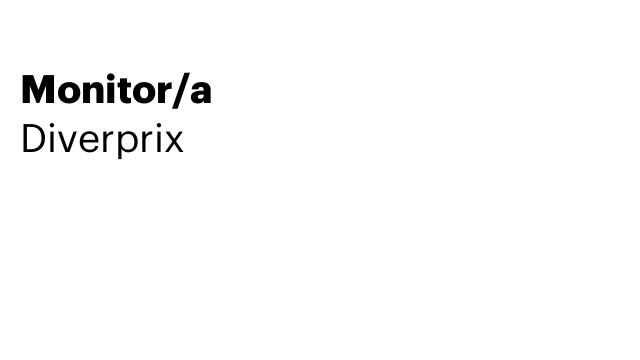 Monitor/a