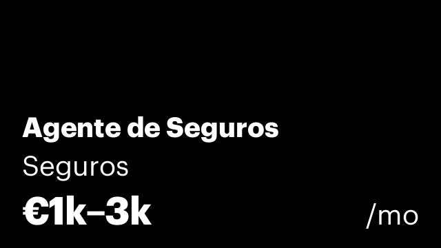 Agente de Seguros