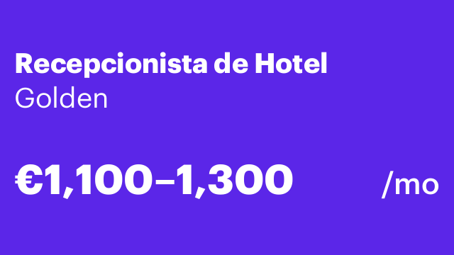 Recepcionista de Hotel
