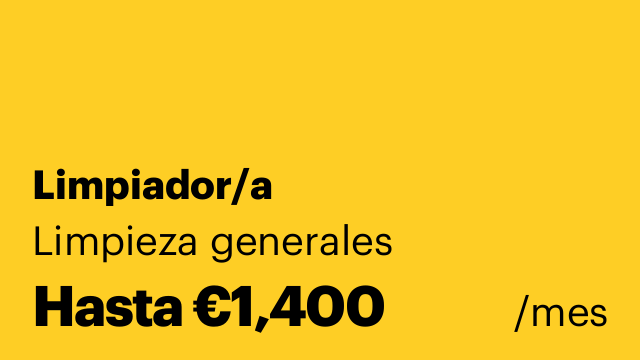 Limpiador/a