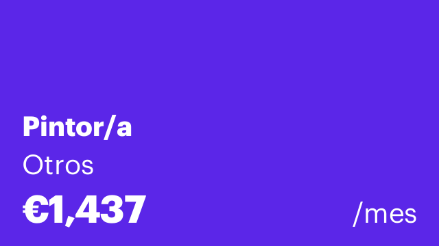 Pintor/a