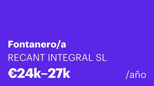 Fontanero/a