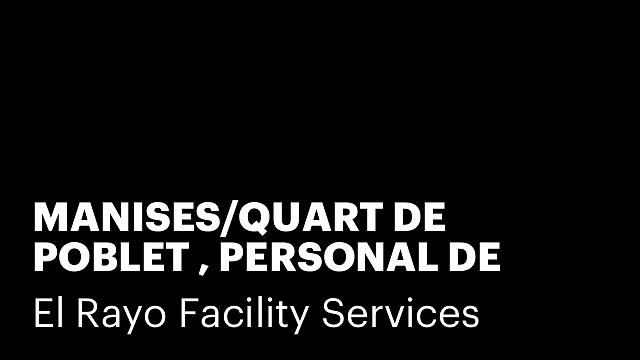MANISES/QUART DE POBLET , PERSONAL DE LIMPIEZA