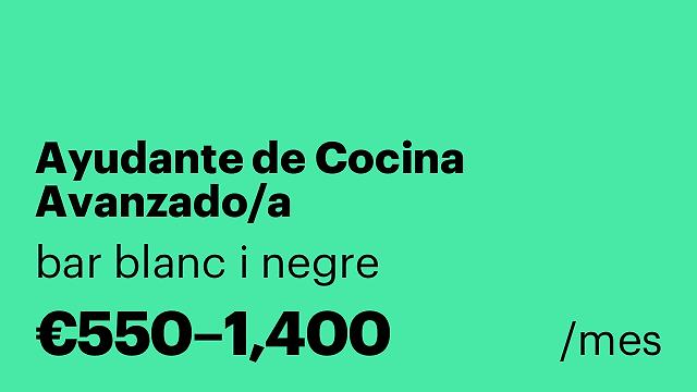 Ayudante de Cocina Avanzado/a